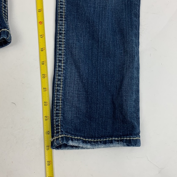 Silver Jeans Suki Capri Crop Size 28 Medium wash denim Stretch Designer - Picture 13 of 14